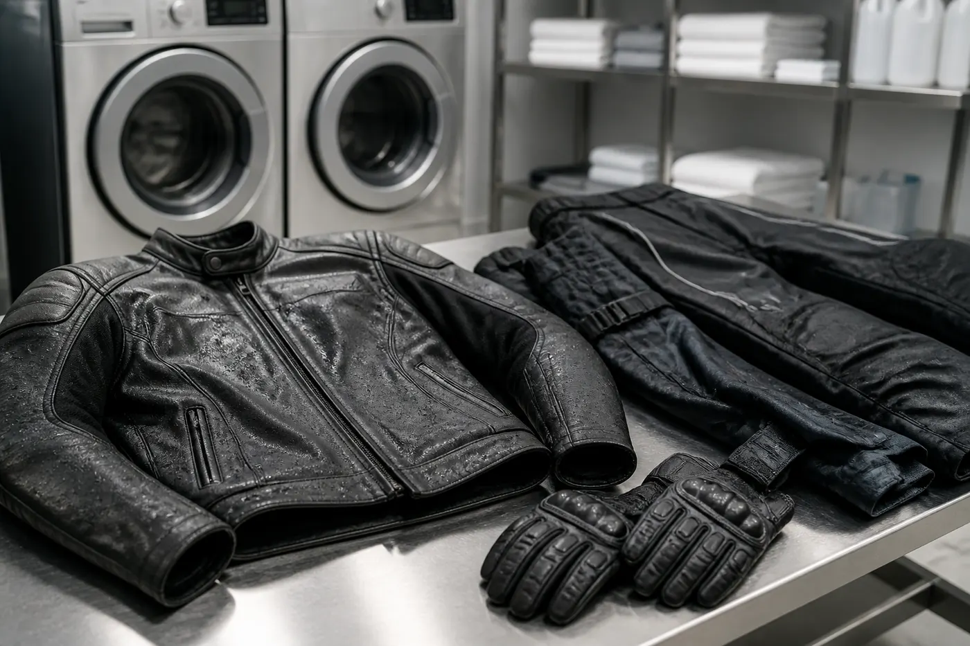 Roupas de motoqueiros